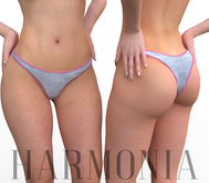 * Harmonia Grey Rib Waist Panty Maitreya Legacy Erika Freya Kupra Kups Reborn