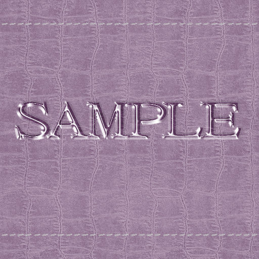Zoy Texture [ Cable knit stripe Leather with stitching 06 ] Seamless - Lavender