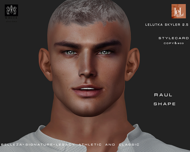 ::TW:: SHAPE RAUL  LELUTKA  HEAD SKYLER.2.5 
