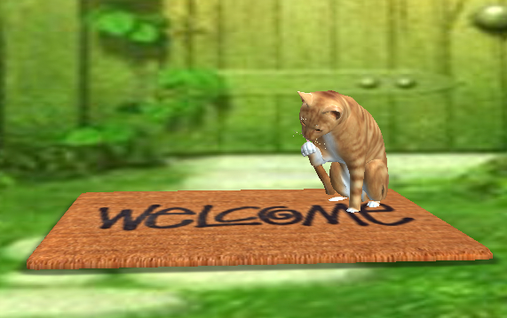 [RSS] Visitor Lister Cat - Sitting