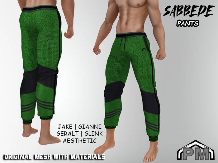 :PM: Sabbede Pants - Green