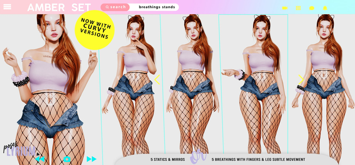 Lyrium. Amber  Static Series