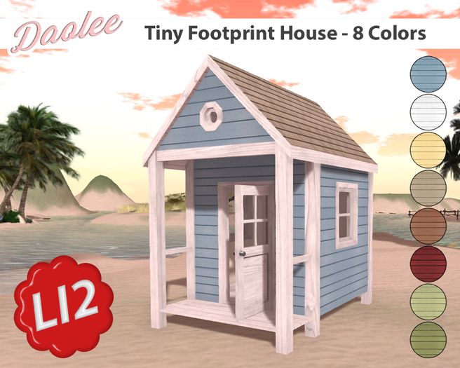 DL Tiny Footprint House - 8 Colors