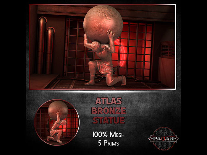 [Pagan]   Atlas Bronze Statue