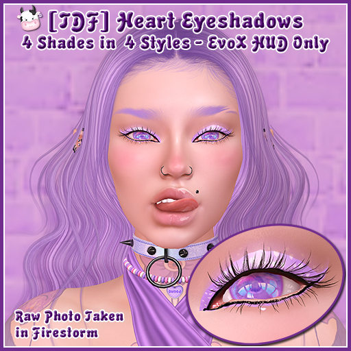 [TDF] Heart Eyeshadows for the LeLUTKA EvoX Only