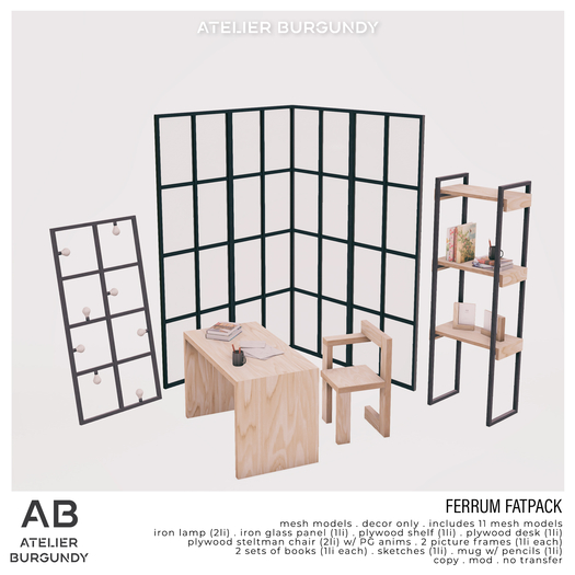 Atelier Burgundy . Ferrum Fatpack *ADD*