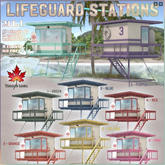 Trompe Loeil - Lifeguard Station 1 Green