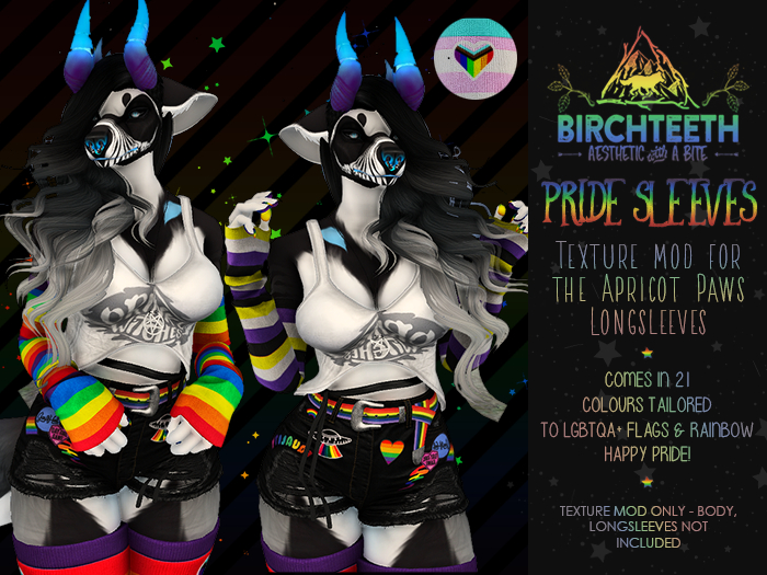 [.birchteeth.] Pride Sleeves
