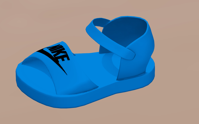 ^M.B.B^ TD  - Check Sandal Light Blue 