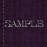 Zoy Texture [ Cable knit stripe Leather with stitching 07 ] Seamless - Purple