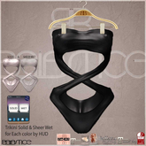 Baiastice_Exotica Trikini-Black