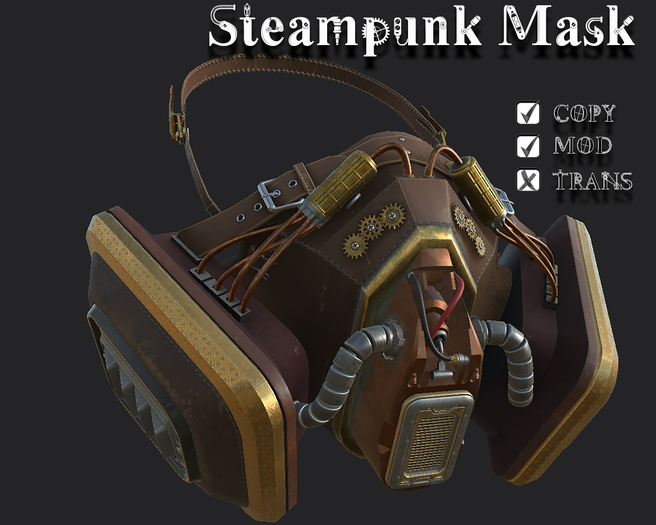 -MISAKI- Steampunk mask