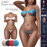 LMC Mesh - Bikini X - 2 piece set for Maitreya Petite Freya Hourglass Legacy Kupra Low Orig