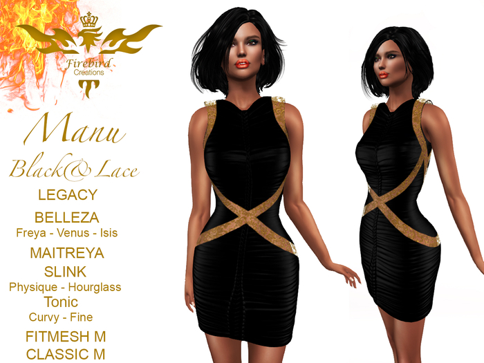 Firebird Manu Black&Lace