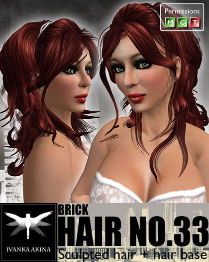 *IA* Hair no.33-brick