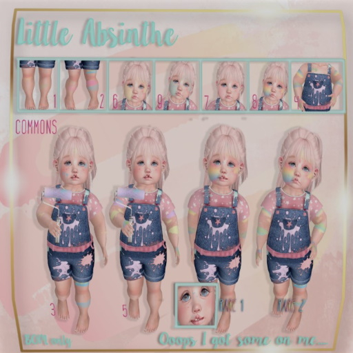 common 7 - pink face