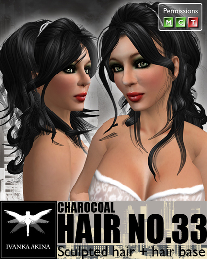 *IA* Hair no.33-charocoal
