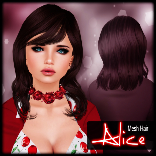 -Alice mesh hair reds
