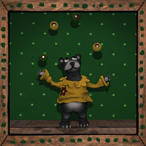Cica's Bear juggler