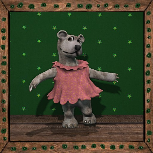 Cica's Bear acrobat