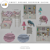 little bee Sweet dreams bedroom gacha 6