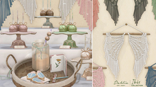 Dahlia - Ibis - FATPACK - cakepops, bubble tea, cookies dispenser, macrame