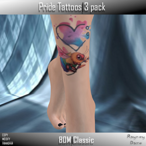 [RD] Pride Tattoos|3Pack