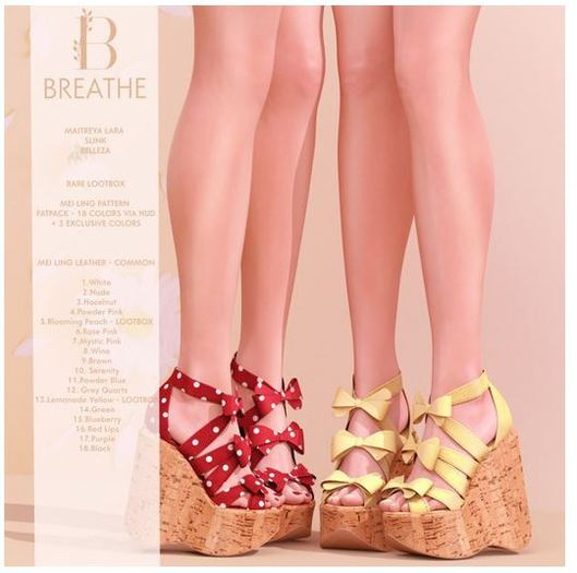 [BREATHE]-Mei Ling Wedges-FATPACK RARE LOOTBOX