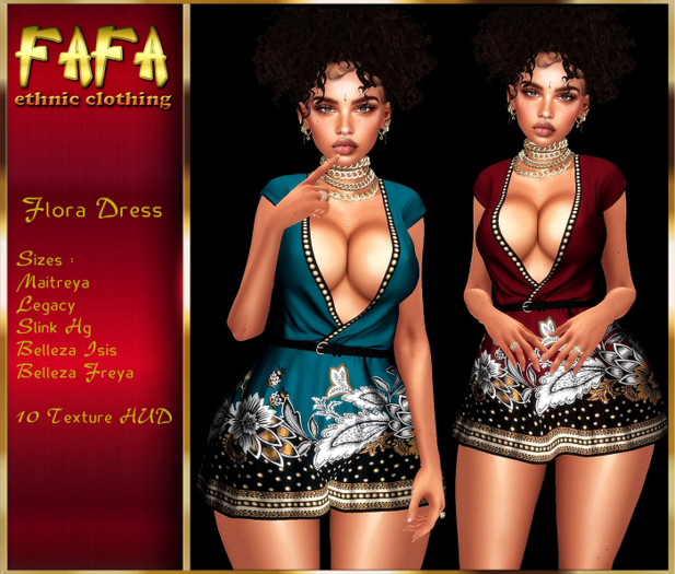 {FAFA}Flora Dress (unpack)