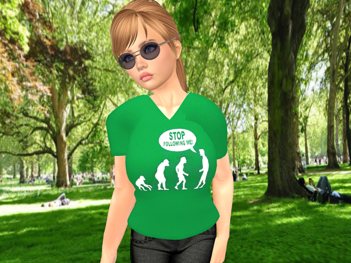 Nerd-Evolution-Ladies v-neck shirt