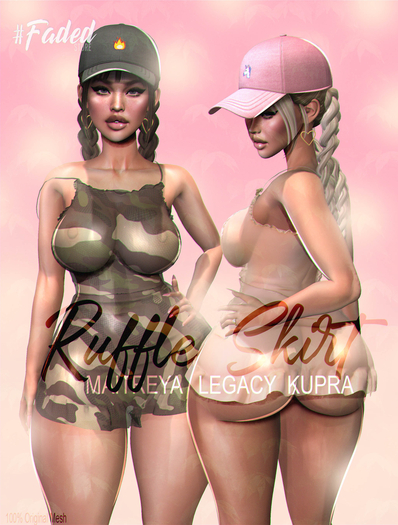 #Faded - Ruffle Dress DEMO