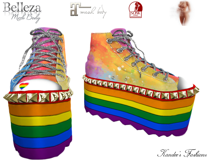 Pride Platform Sneakers Version 2