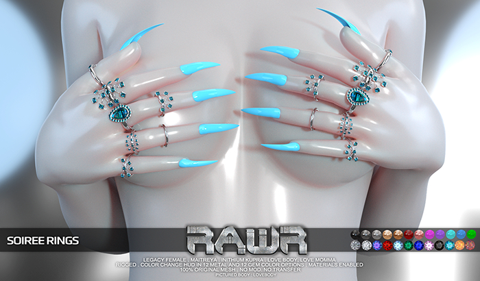 RAWR! Soiree Rings (add me)