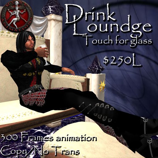 MUSE Animations Store- Drink Lounge Boxed