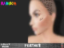 LOLLY's BOM things... [tattoo] RAINBOW love (face)