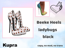 Beeke heels ladybugs for Kupra