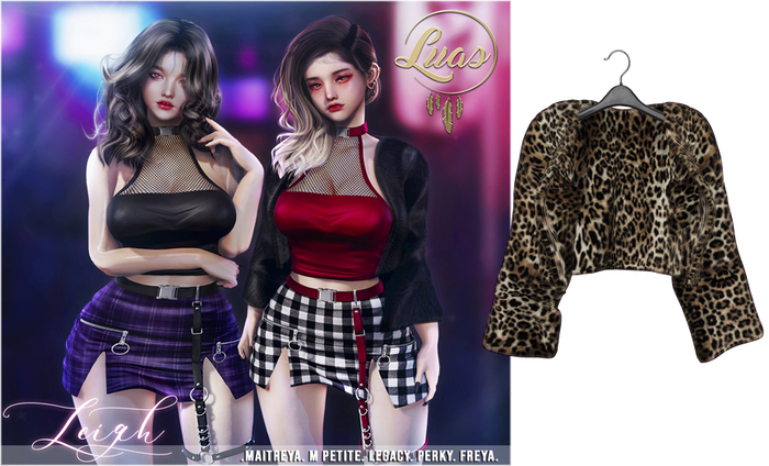 Luas Leigh Jacket Leopard