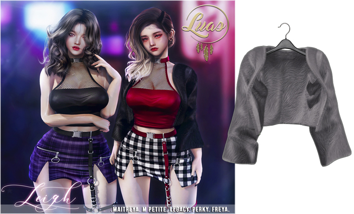 Luas Leigh Jacket Grey
