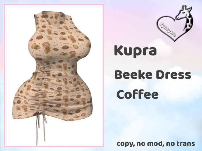 Kupra Dress Beeke Coffee