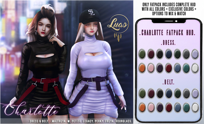 Luas Charlotte Fatpack