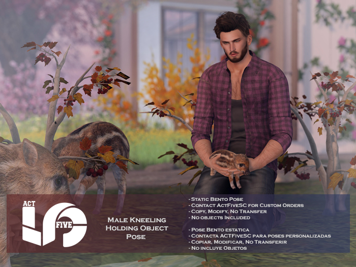 ACT5-652-Male Kneeling Holding Object Pose BOXED