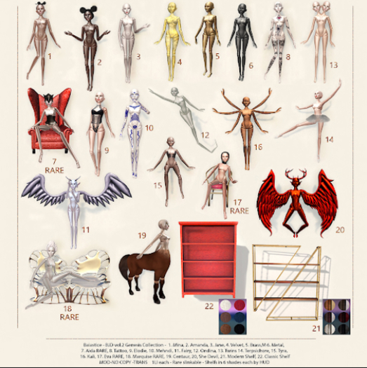 Baiastice_BJD vol.2 Genesis Collection_Classic Shelf 22