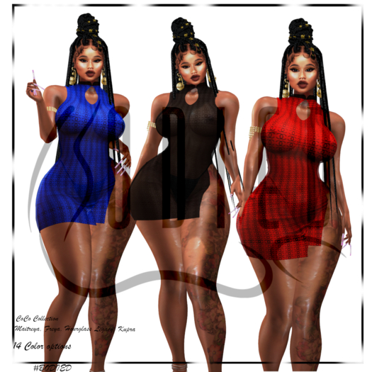 BODIED: Coco Sheath Dress Collection - BODIEDpack