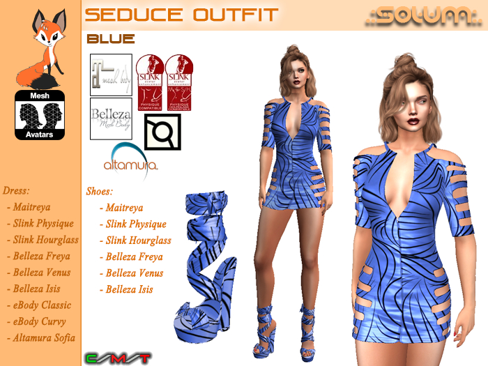 .Solum. Seduce Outfit - Blue