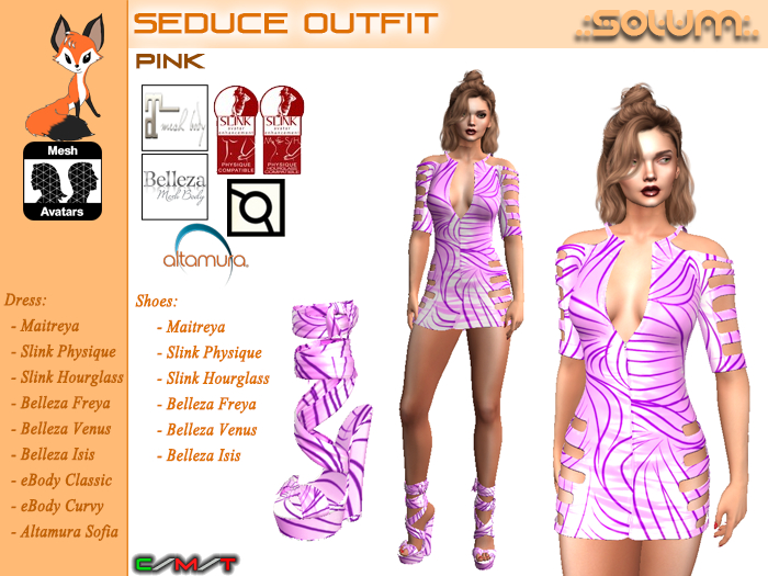 .Solum. Seduce Outfit - Pink
