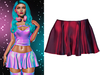 Lucy Skirt [Holo Cherry Red Wine] - Maitreya Lara • Legacy • Freya