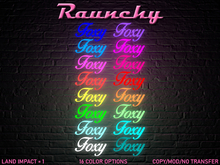 Neon Foxy
