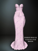 POISON ROUGE Yeriak Dress Pink