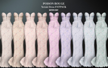 POISON ROUGE Yeriak Dress FATPACK