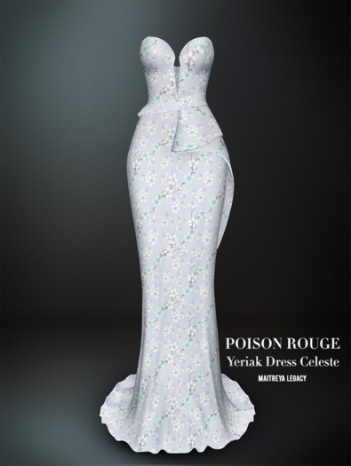 POISON ROUGE Yeriak Dress Celeste 